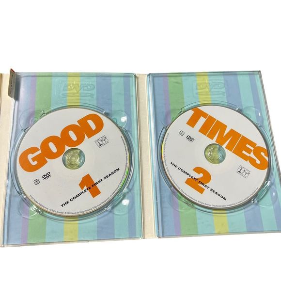 Good Times The Complete First Season DVD Set 2 Discs TV Sitcom No Outer Case - Picture 4 of 7